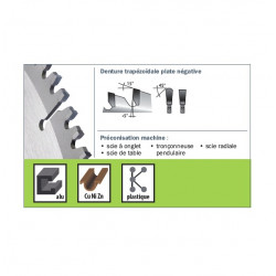 Sidamo Lame Carbure Ne3 260x2,8x30 80 Dents Kobleo