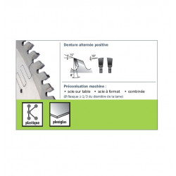 Sidamo Lame Carbure Vwd 250x2.5x30 80 Dents Kobleo