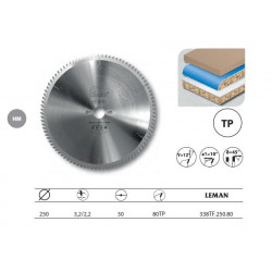 Leman Lame Circ.Carbure D.250x30x80z Tp Pos Leman Kobleo