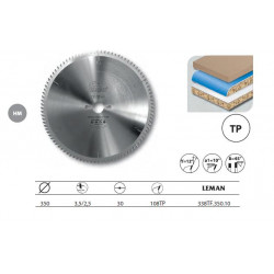 Leman Lame Carbure Mise à Format 350x30x108z Tp / Bois Stratifies Kobleo