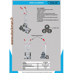 Stockman Diable aluminium ST150-3W 150kg Stockman Kobleo