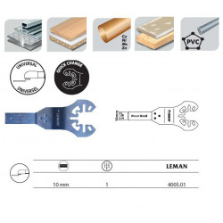 Leman Lame de scie plongeante bi-métal 10x28 mm 4005.01 Leman Kobleo