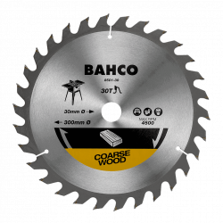 Bahco Lame de scie circulaire 250 mm 80 dents pour aluminium et plastique 85 Bahco Kobleo