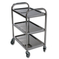 Stockman Servante inox triple plateaux 100 Kg SVT3/100 Stockman Kobleo