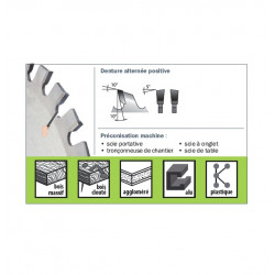 Sidamo Lame Carbure Multicut 235x2.8x30 34 Dents Kobleo