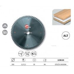 Leman Lame Hm Micro-Grain Mise à Format 300x30x96z Alt. / Bois Kobleo