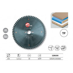 Leman Lame Hm Micro-Grain Mise à Format 250x30x60z Tp / Bois Stratifes Kobleo