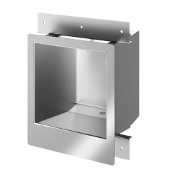 Delabie Lave-mains Inox à encastrer COMMISSARIAT 290x290x350mm Antivandalisme Kobleo