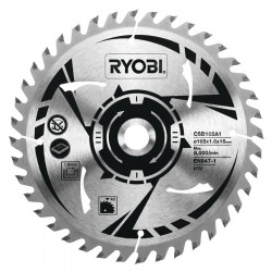 Ryobi Lame ultra fine Diam 165 x 16 x 16 mm spéciale outillage sans fil CSB1 Ryobi Kobleo