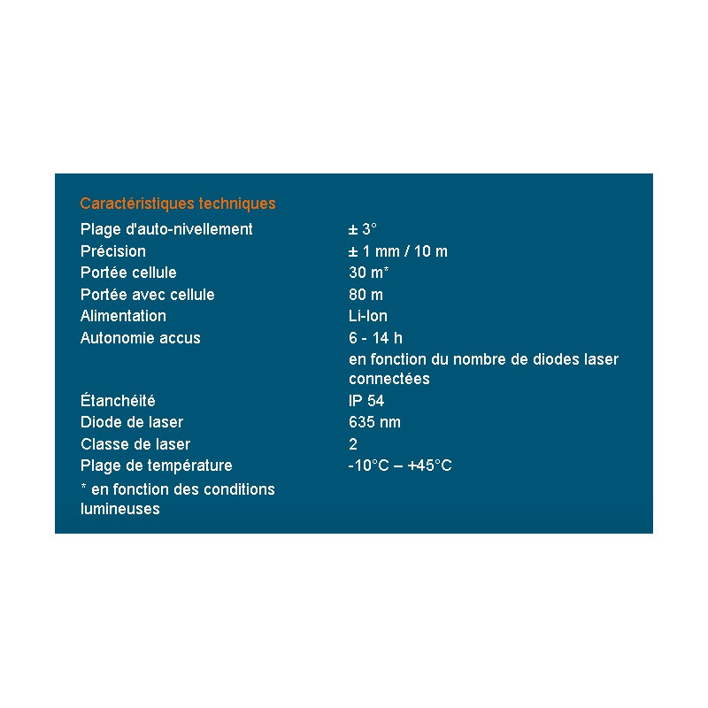 Geo Fennel Laser multi-lignes PRO Batterie Li-Ion cellule réception+ trépied FL 7 Geo Fennel Kobleo Geo Fennel Laser multi-lignes PRO Batterie Li-Ion cellule réception+ trépied FL 7 Geo Fennel Kobleo