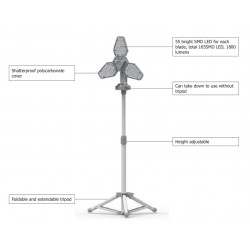 Gys Lampe sur Trépied 1800L Kobleo