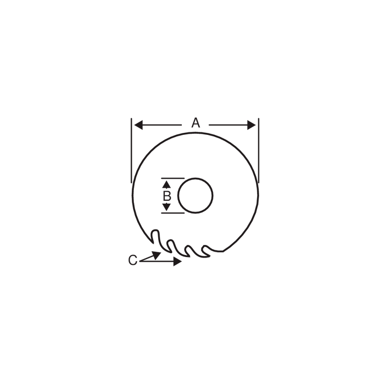 Bahco Lame scie circulaire denture trapézoïdale 216mm 48 dents alu plastique Kobleo Bahco Lame scie circulaire denture trapézoïdale 216mm 48 dents alu plastique Kobleo