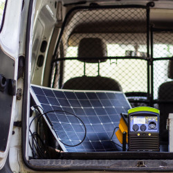 Mundus Panneau solaire semi-flexible 120W SUNPOWER IZYWATT Kobleo