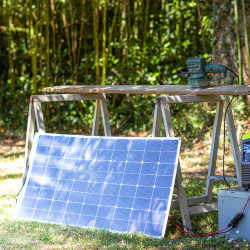 Mundus Panneau solaire semi-flexible 120W SUNPOWER IZYWATT Kobleo