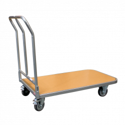 Fimm Chariot à dossier rabattable 250 kg 1000 x 560 mm Diam roues 125 mm Kobleo