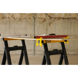 Stanley Lot 2 Trétaux Réglables Professionnel Télescopiques H:77cm à 89cm STST Kobleo Stanley Lot 2 Trétaux Réglables Professionnel Télescopiques H:77cm à 89cm STST Kobleo