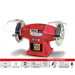 Femi Touret professionnel meule/meule Diam 150 mm 370 W 404 Femi Kobleo