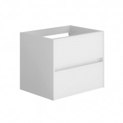 Allibert Meuble sous-plan George 70cm 2 tiroirs blanc brillant Allibert Kobleo