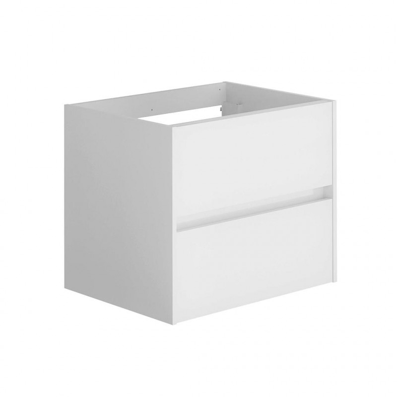 Allibert Meuble sous-plan George 70cm 2 tiroirs blanc brillant Allibert Kobleo