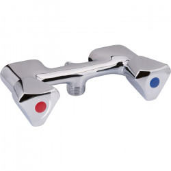 Isidra Melangeur réglable douche, évier, bain-douche de 55 à 155 mm Kobleo