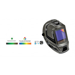 Gys Masque LCD GYSMATIC TRUE COLOR XXL champs de vision 100 x 83 mm Kobleo
