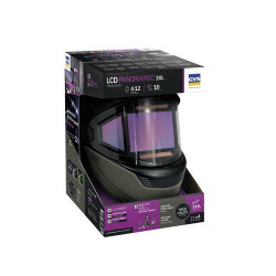 Gys Masque de soudage LCD écran 3XL teinte réglable de 4 à 12 PANORAMIC 3X Kobleo