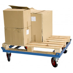 Fimm Rouleur charge lourde 500 kg 1200 x 1000 mm Diam roues caoutchouc 200  Fimm Kobleo Fimm Rouleur charge lourde 500 kg 1200 x 1000 mm Diam roues caoutchouc 200  Fimm Kobleo