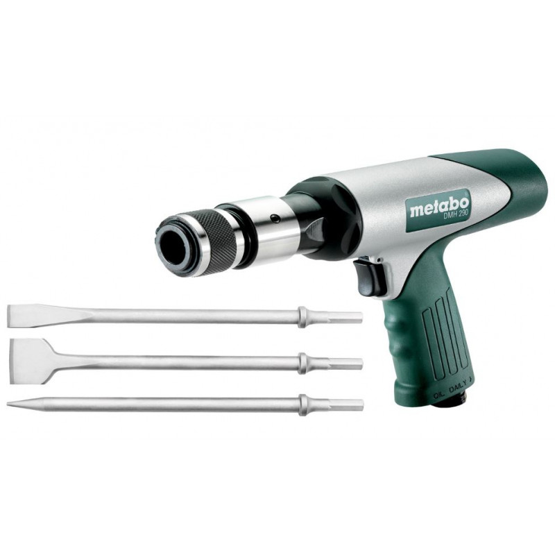 Metabo Marteau burineur à air comprimé 6.2bar 330l/min DMH 290 Set Kobleo