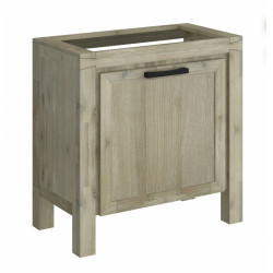 Allibert Meuble sous-plan 80 cm 1 porte en acacia massif CHELSEA Kobleo
