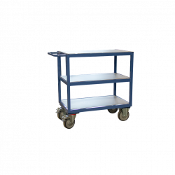 Fimm Servante établi mobile charge 400 kg 3 plateaux en mélaminé 850 x 500  Fimm Kobleo