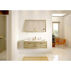 Allibert Meuble sous-plan à suspendre 120 cm 2 tiroirs STRATA Kobleo