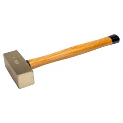 Bahco Marteau de serrurier en alu bronze 3 kg avec manche en bois NS500-3000 Bahco Kobleo