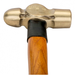 Bahco Marteau de serrurier à panne ronde 300 g avec manche en hickory NS506 Bahco Kobleo