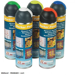 Ribiland Marqueur vert fluo en spray 400ml MARKER PAINT PRSMARV Kobleo