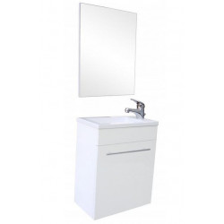 Ondée Meuble lave-mains blanc à suspendre 40cm NINO Kobleo