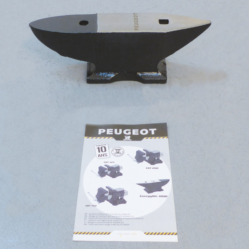 Peugeot Mini-enclume Professionnel en acier incassable EnergyHit-1000 Peugeot Kobleo Peugeot Mini-enclume Professionnel en acier incassable EnergyHit-1000 Peugeot Kobleo