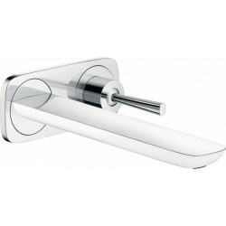 Hansgrohe Mitigeur lavabo PuraVida encastré mural bec long 225mm bonde écoulemen Kobleo