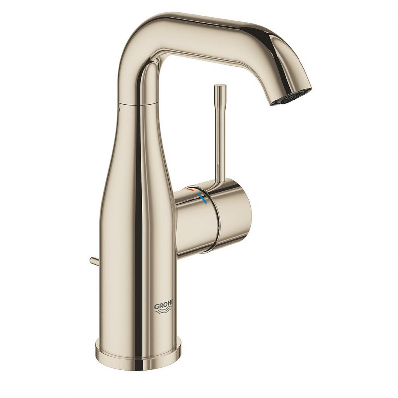 Grohe Mitigeur Essence monocommande lavabo taille M Nickel 23462BE1 Grohe Kobleo