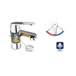 Grohe Mitigeur de lavabo Essence M Warm Sunset brossé Grohe Kobleo