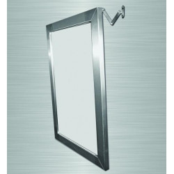 Akw Miroir inclinable en inox 700x500x180mm Accessibilité PMR Akw Kobleo