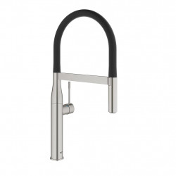 Grohe Mitigeur d'évier Essence avec bras flexible SuperSteel Grohe Kobleo
