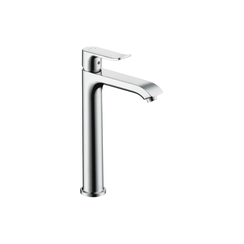 Hansgrohe Mitigeur lavabo Metris 200 L 141mm surélevéVasque libre tirette etVida Kobleo