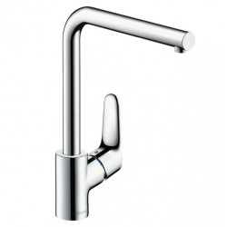 Hansgrohe Mitigeur de cuisine 280 1 jet en L 12L/min chromé Focus M41 Hansgrohe Kobleo