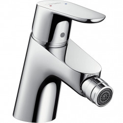 Hansgrohe Mitigeur bidet Focus longueur 126 mm avec tirette et vidage chromé Hansgrohe Kobleo