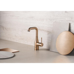 Grohe Mitigeur de lavabo L Warm Sunset brossé Essence 32628DL1 Grohe Kobleo
