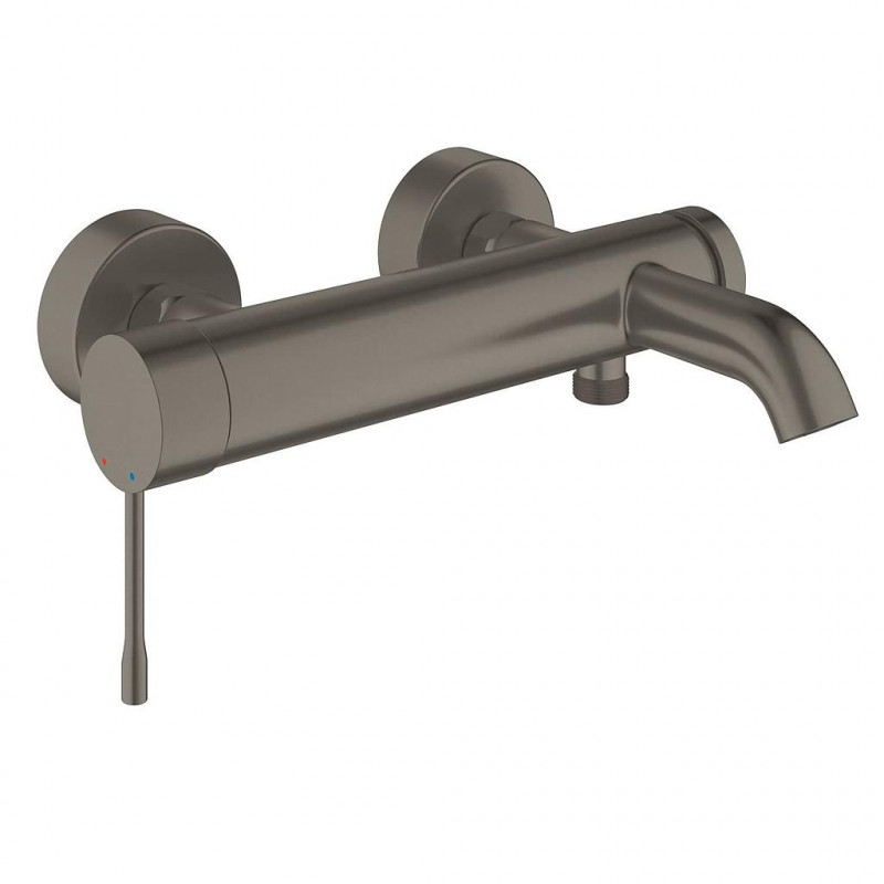 Grohe Mitigeur de baignoire monocommande graphite foncé brossé Essence 33624 Grohe Kobleo