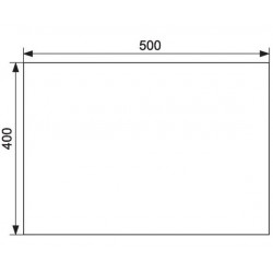 Delabie Miroir inox poli rectangulaire Kobleo