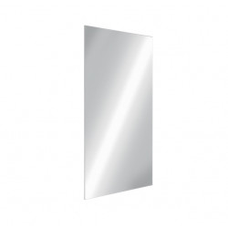 Delabie Miroir rectangulaire Inox autocollant H. 600 x 400 mm  Kobleo
