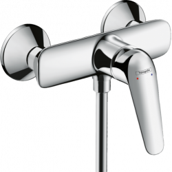 Hansgrohe Mitigeur douche Novus C2 avec cartouche à 2 vitesses finition chromé Hansgrohe Kobleo