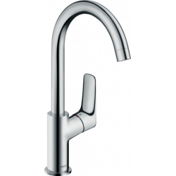 Hansgrohe Mitigeur lavabo Logis 210 L 154mm bec haut tirette etVidage synthétiqu Kobleo